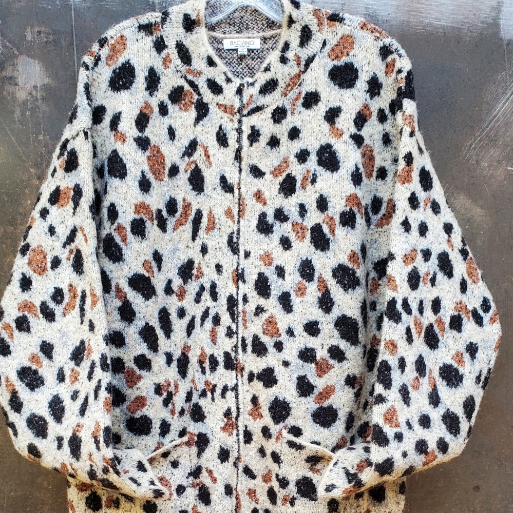 Leper Print coat